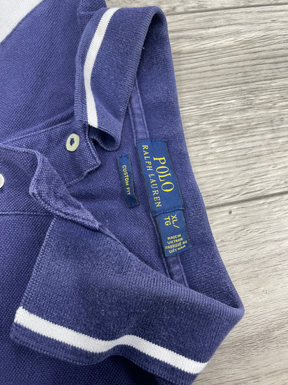 XL-Polo Ralph Lauren Diagonal Stripe Big Pony Shirt