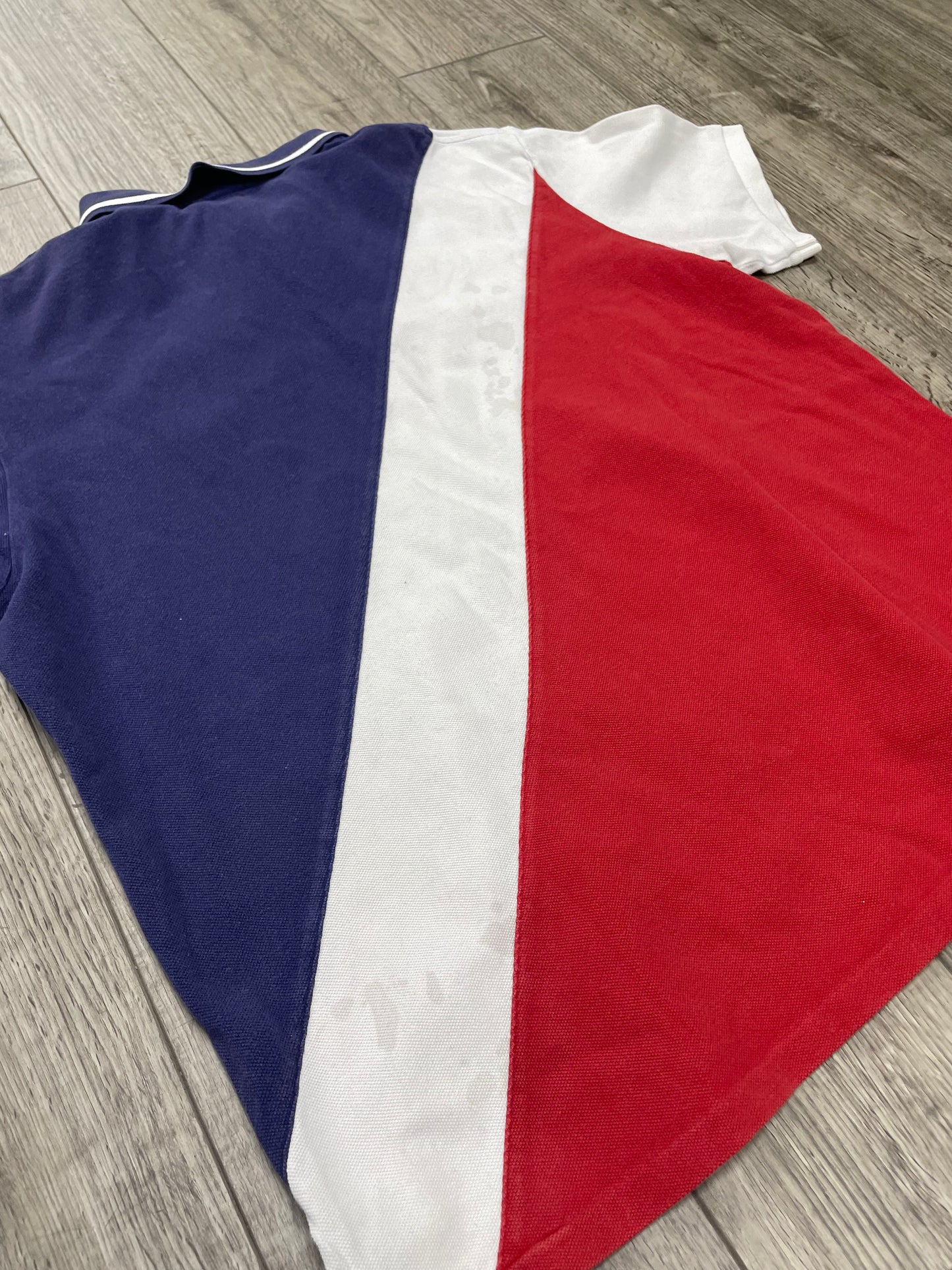 XL-Polo Ralph Lauren Diagonal Stripe Big Pony Shirt