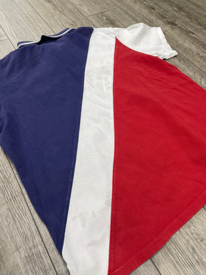 XL-Polo Ralph Lauren Diagonal Stripe Big Pony Shirt