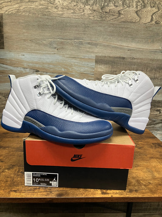 10.5-Air Jordan 12 French Blue