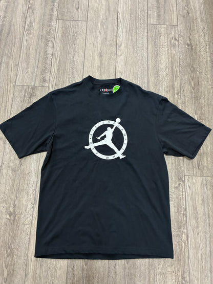 M - Air Jordan Off-White Black T-Shirt