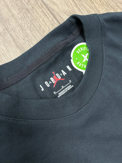 M - Air Jordan Off-White Black T-Shirt
