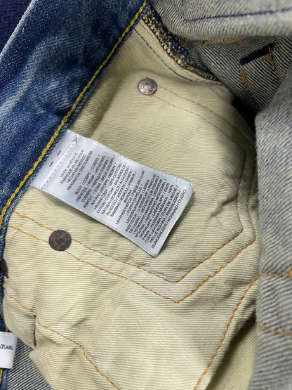 31/33-Polo Ralph Lauren Sullivan Slim Patchwork Repaired Jeans