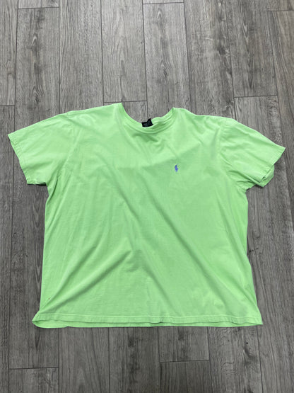 Vintage Polo Lime Green Tee Size XXL