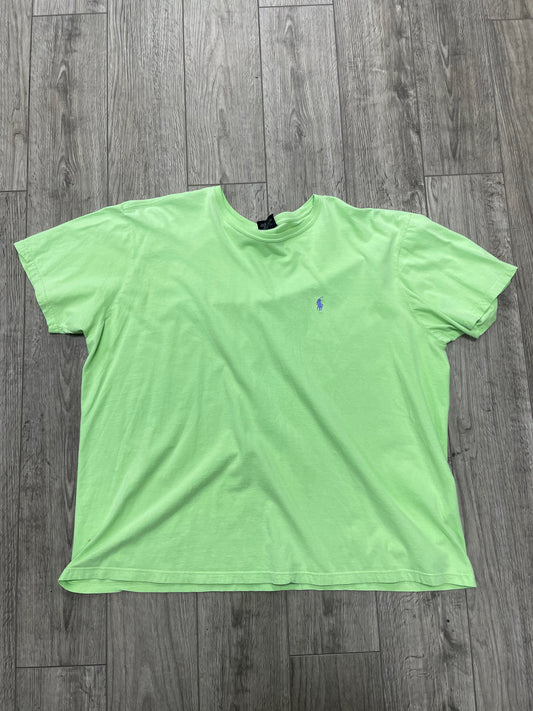 Vintage Polo Lime Green Tee Size XXL