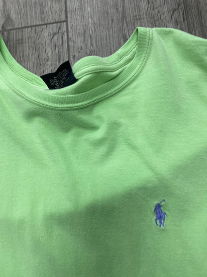 Vintage Polo Lime Green Tee Size XXL