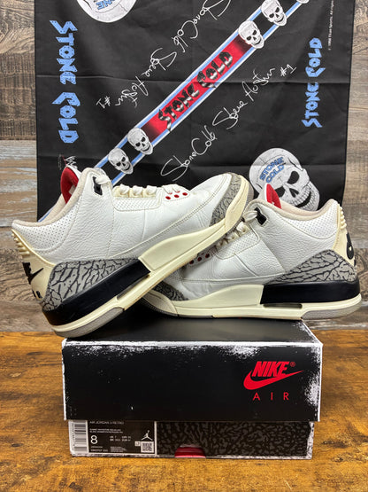 8 - Air Jordan 3 White Cement