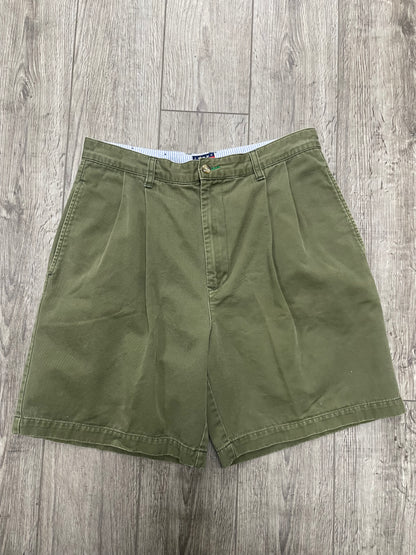 Vintage Tommy Hilfiger Olive Green Shorts Size 32
