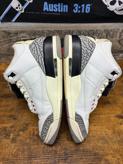 8 - Air Jordan 3 White Cement