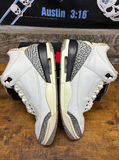 8 - Air Jordan 3 White Cement