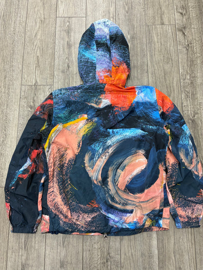 48 - Alexander McQueen Brush Strokes Zip Up Jacket