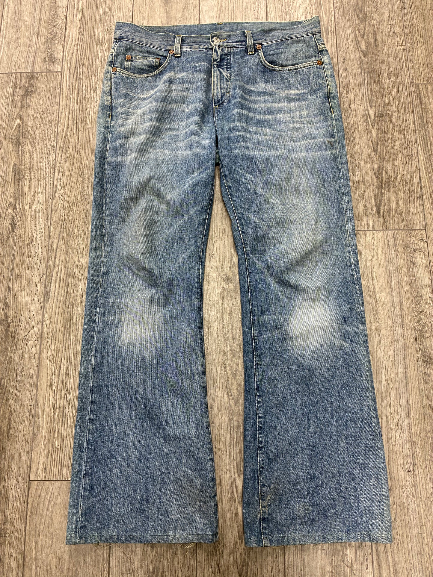 34 - Gucci Light Wash Boot Cut Jeans