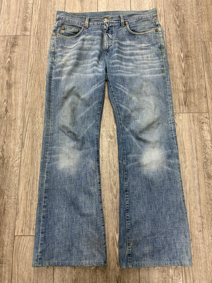 34 - Gucci Light Wash Boot Cut Jeans