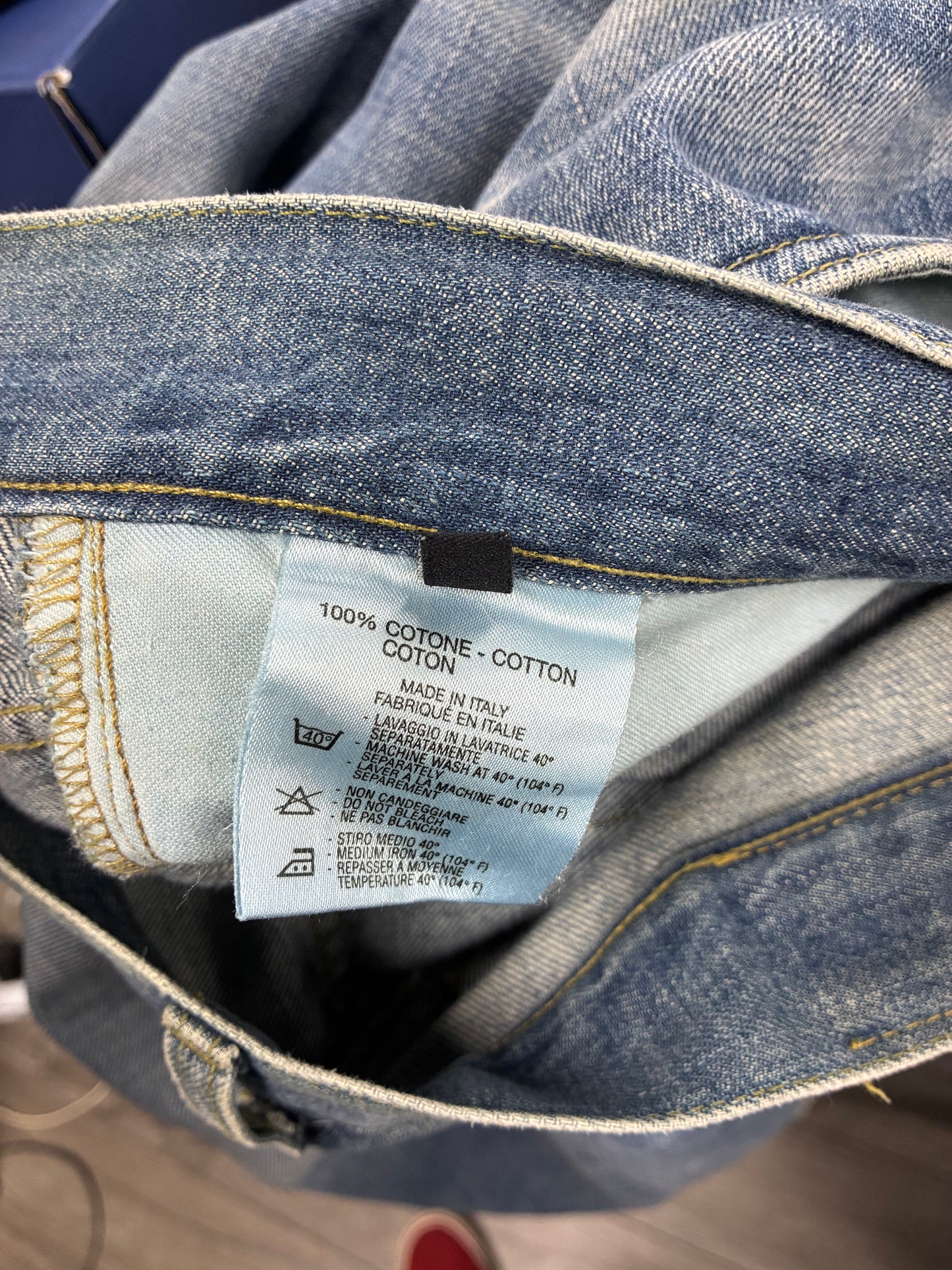 34 - Gucci Light Wash Boot Cut Jeans