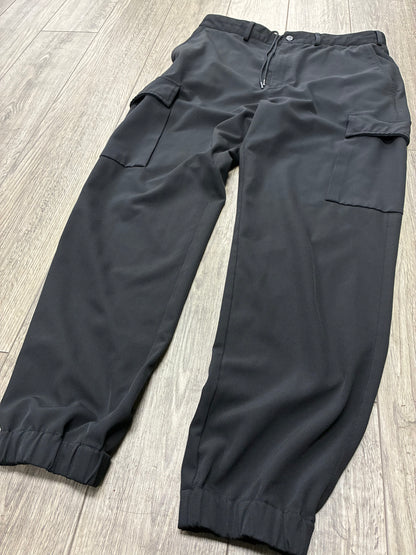 32 - Moncler Black Cargo Jogger Pants