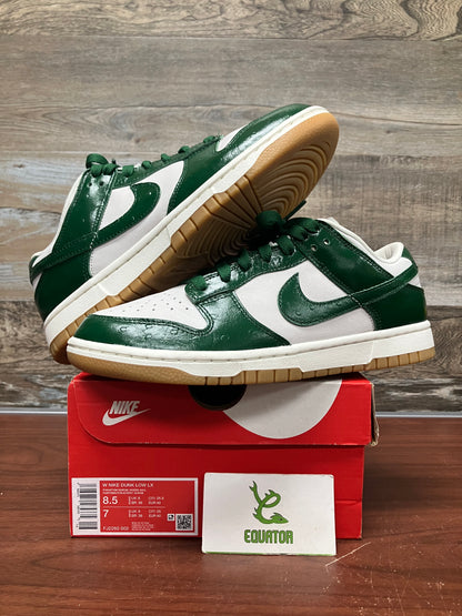 Nike Dunk Low LX Gorge Green Ostrich Size 8.5W/7M