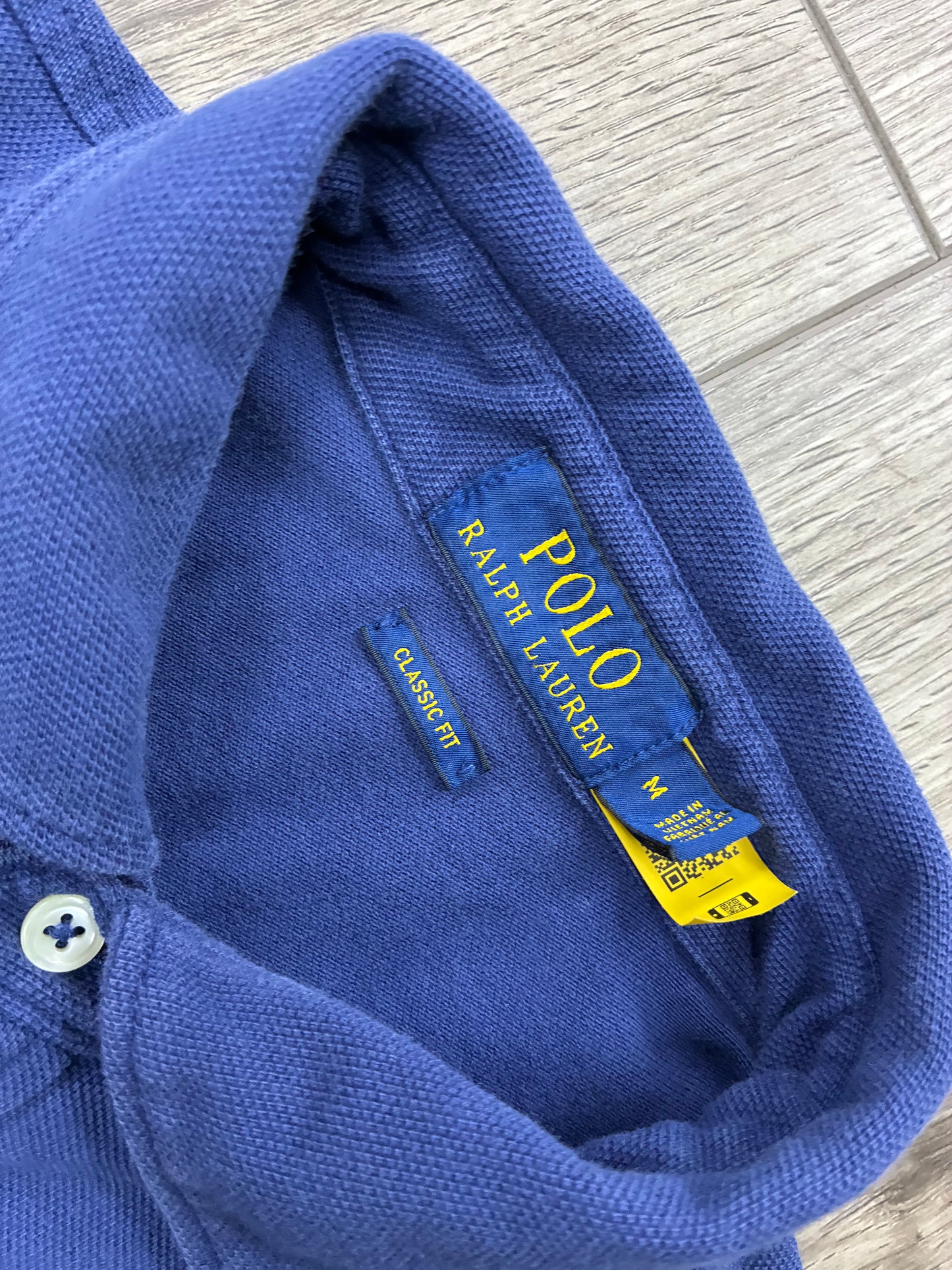 M - Polo Ralph Lauren Equestrian Crest Banner Stripe Shirt
