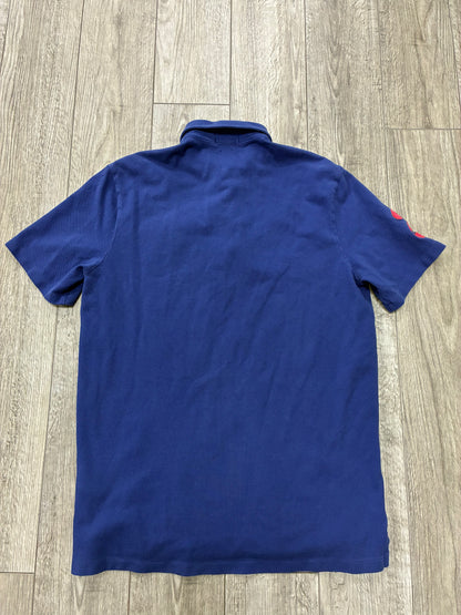M - Polo Ralph Lauren Equestrian Crest Banner Stripe Shirt