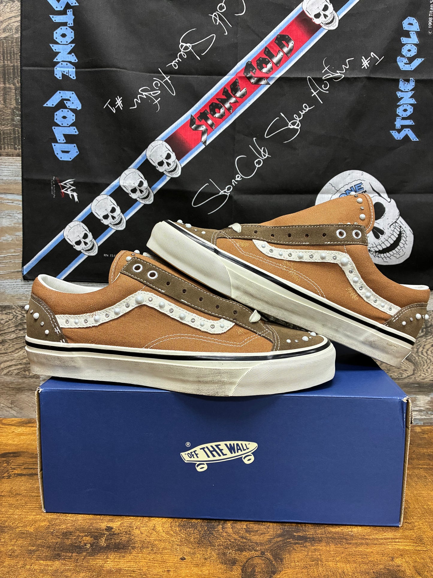 11.5 - Vans LX Old Skool 36 Pearlized Pack Vintage Brown