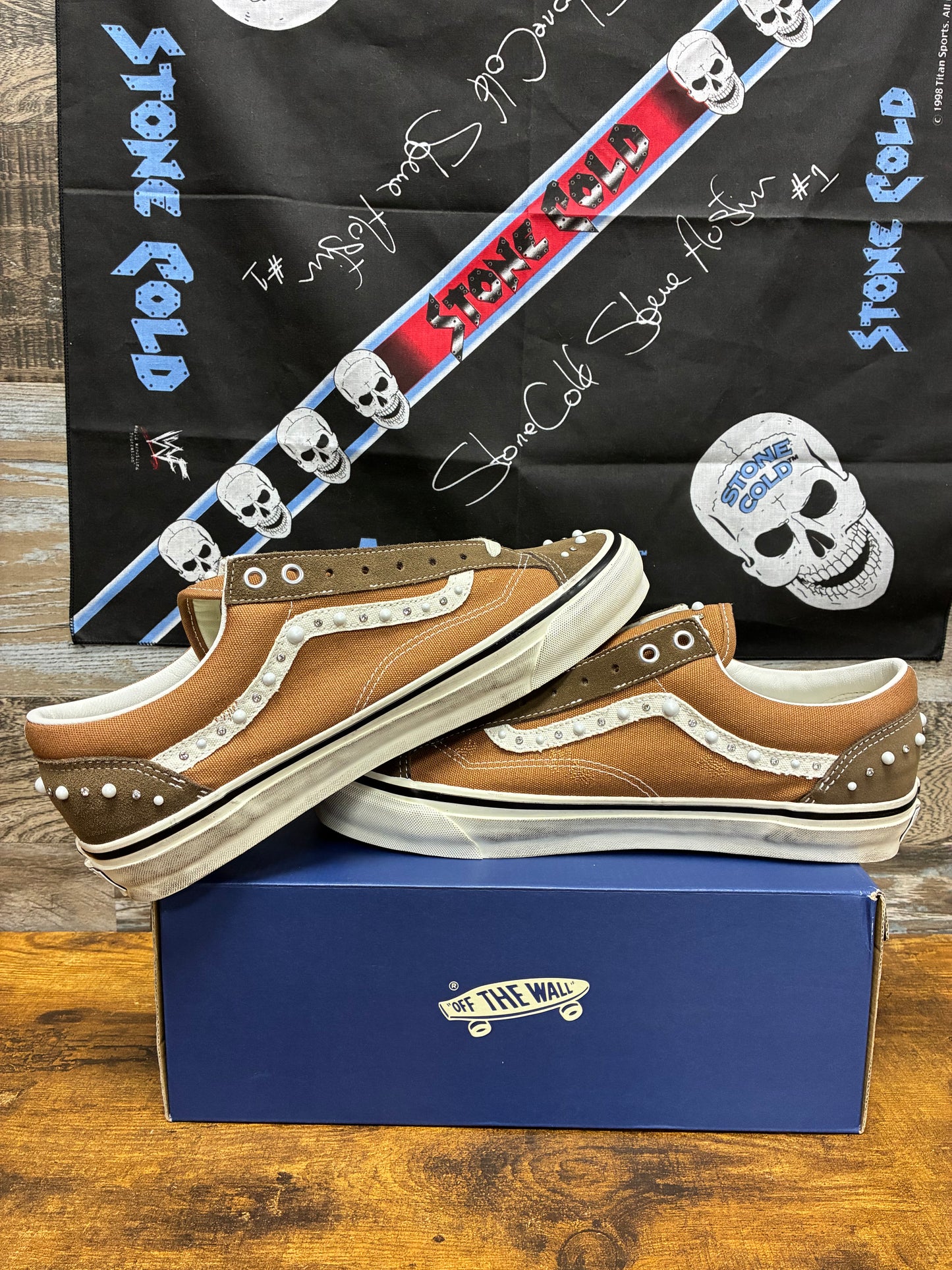 11.5 - Vans LX Old Skool 36 Pearlized Pack Vintage Brown