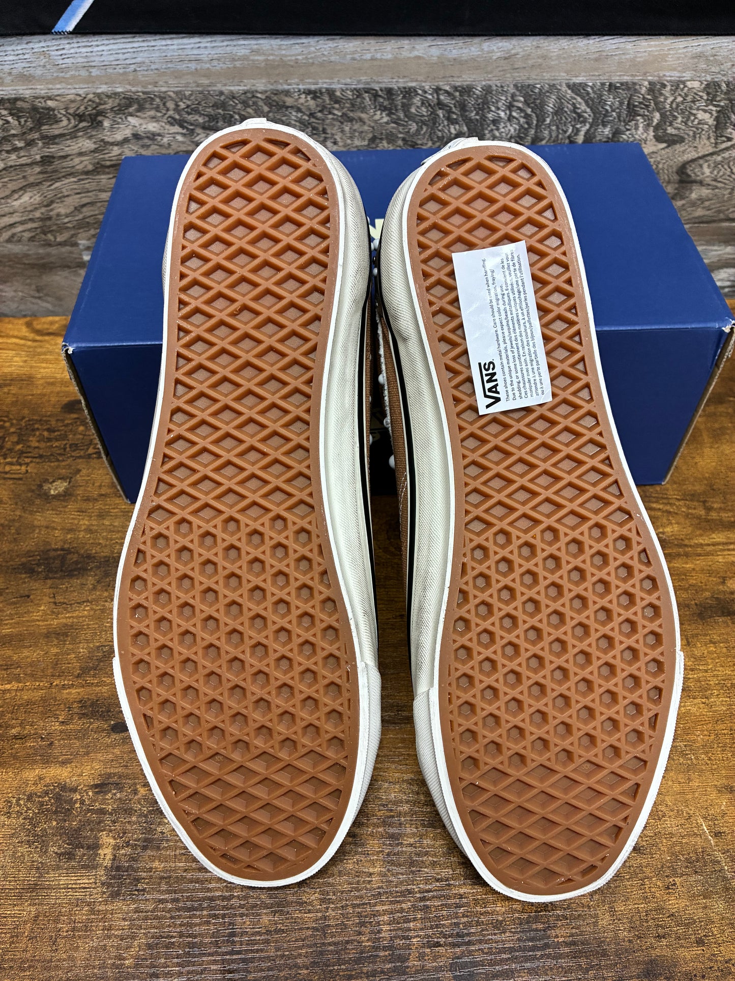 11.5 - Vans LX Old Skool 36 Pearlized Pack Vintage Brown