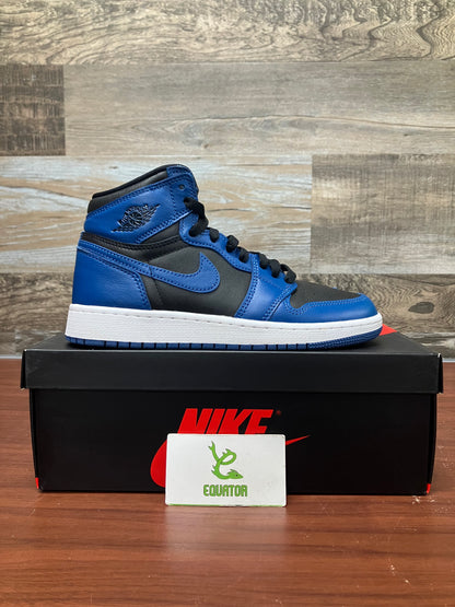 Jordan 1 Retro High OG Dark Marina Blue GS Size 5.5Y