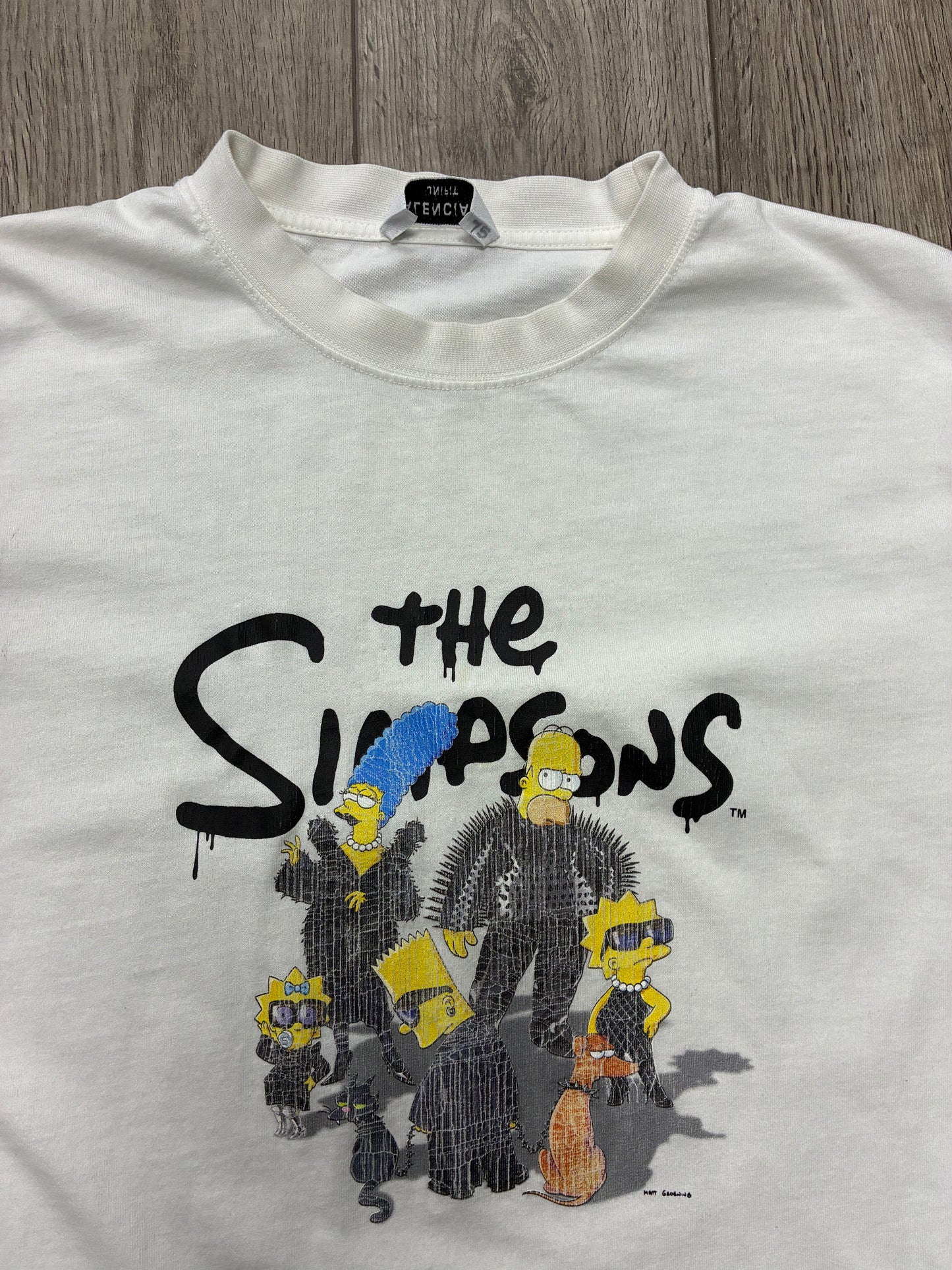 L-Balenciaga x The Simpsons Tee