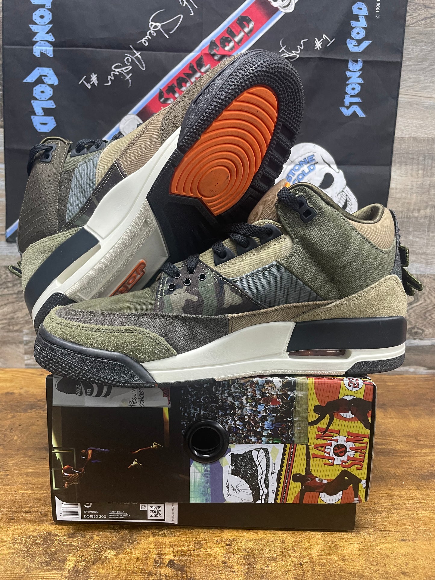 9-Jordan 3 Retro Patchwork Camo
