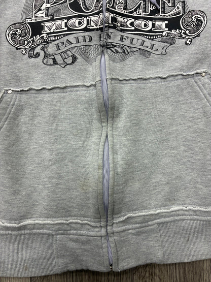 L- Vintage Southpole Paid In Full Hoodie