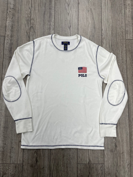 M-Polo USA White Thermal Shirt
