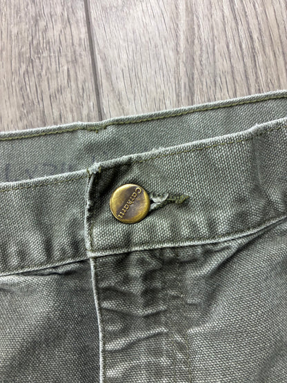 32- Vintage Carhartt Olive Green Carpenter Pants