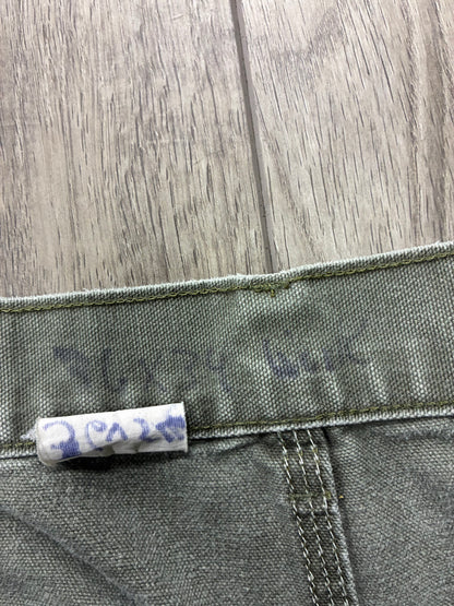 32- Vintage Carhartt Olive Green Carpenter Pants