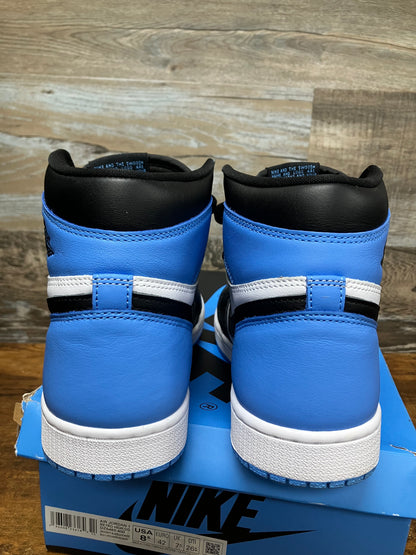 8.5-Air Jordan 1 High UNC Toe