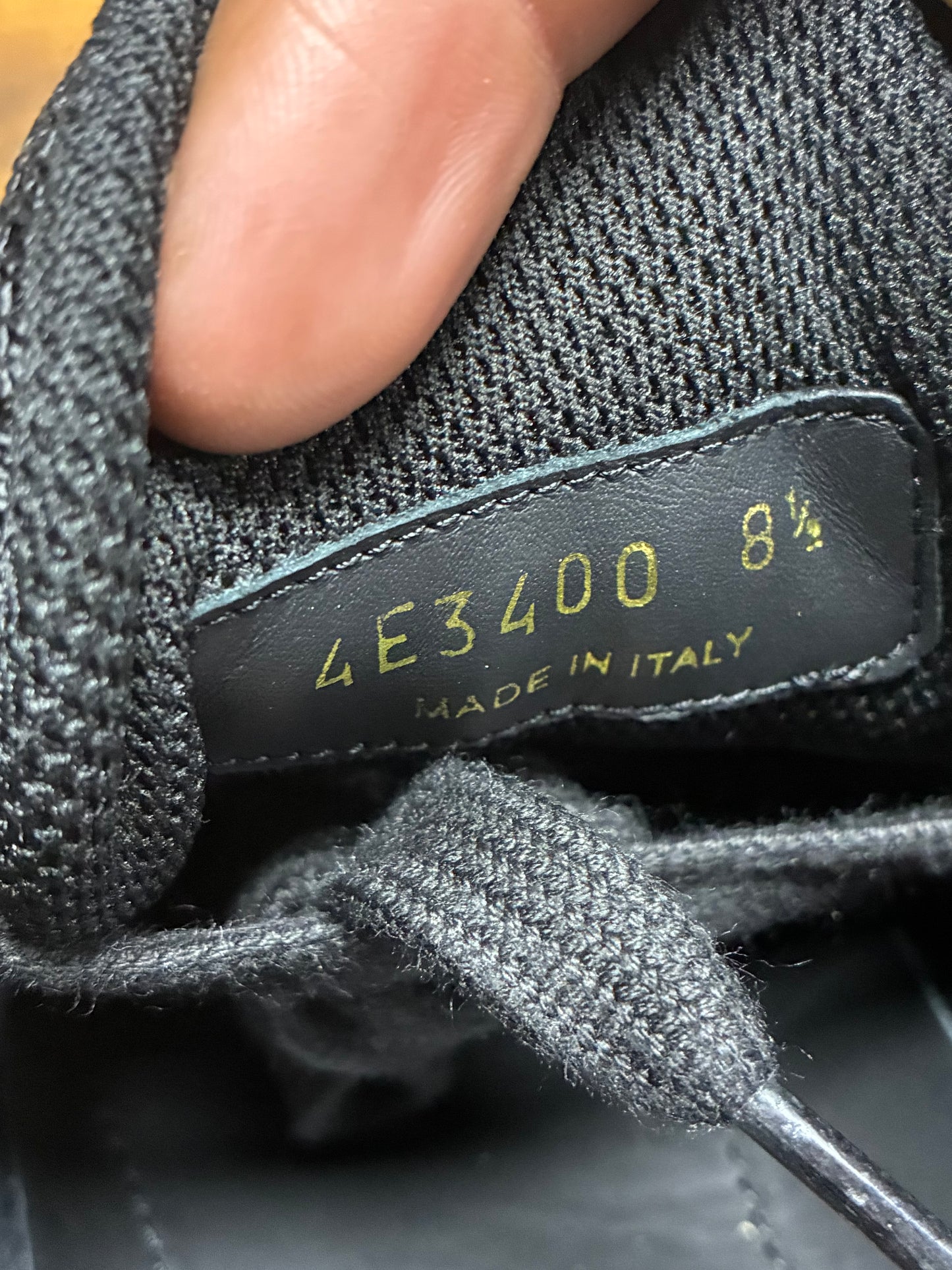 8.5- Prada America’s Cup Yellow Black Sneaker