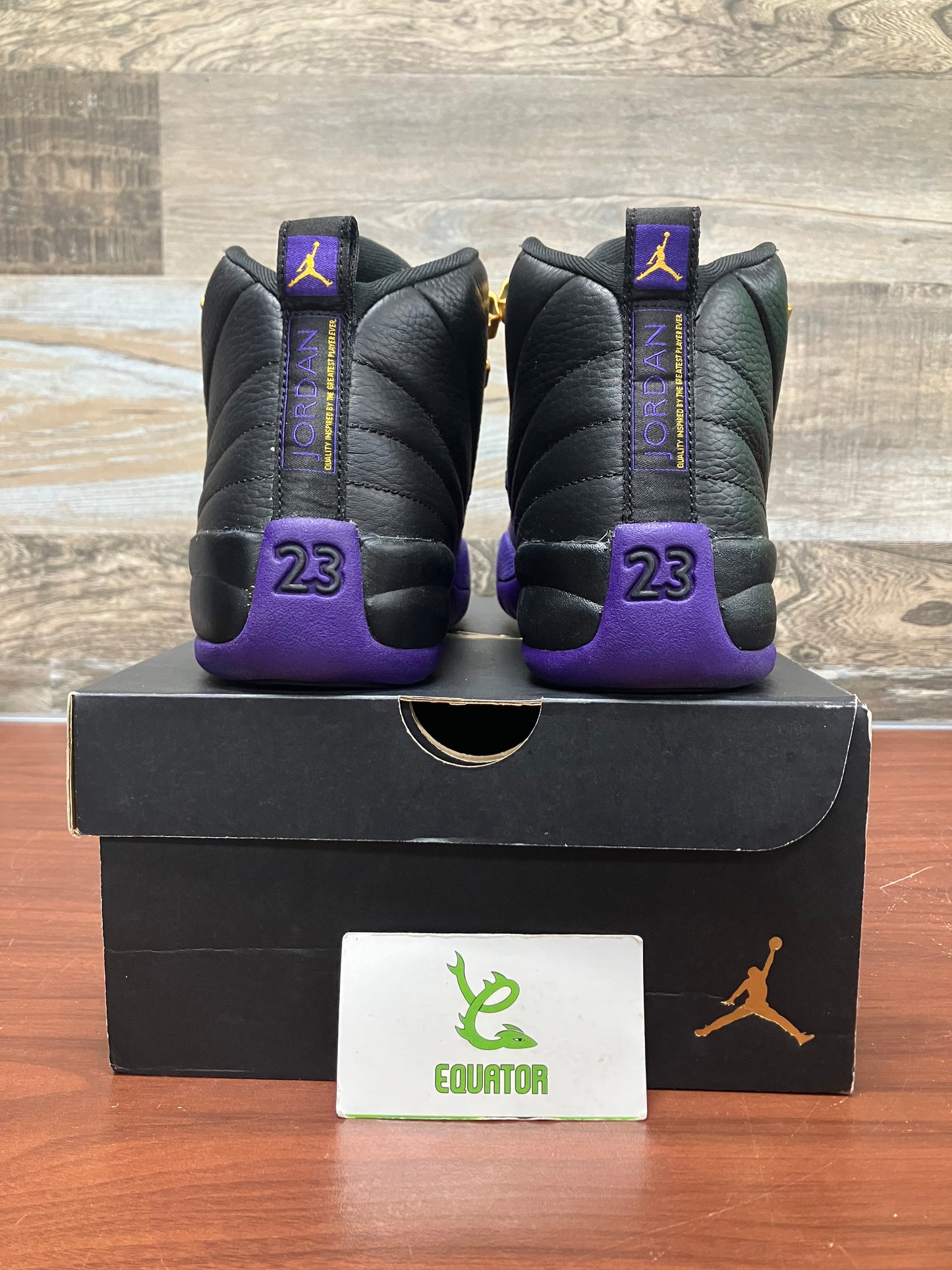 Jordan 12 Retro Field Purple GS Size 7Y