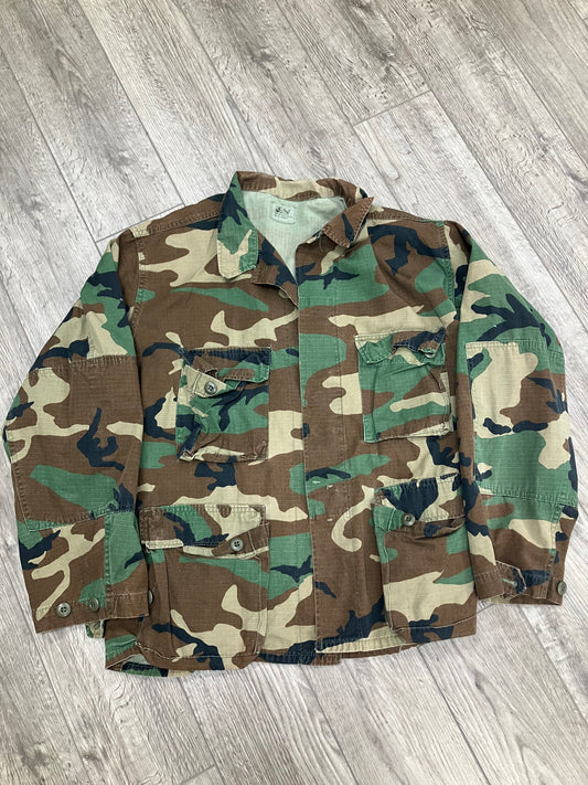 L-Military Camo jacket