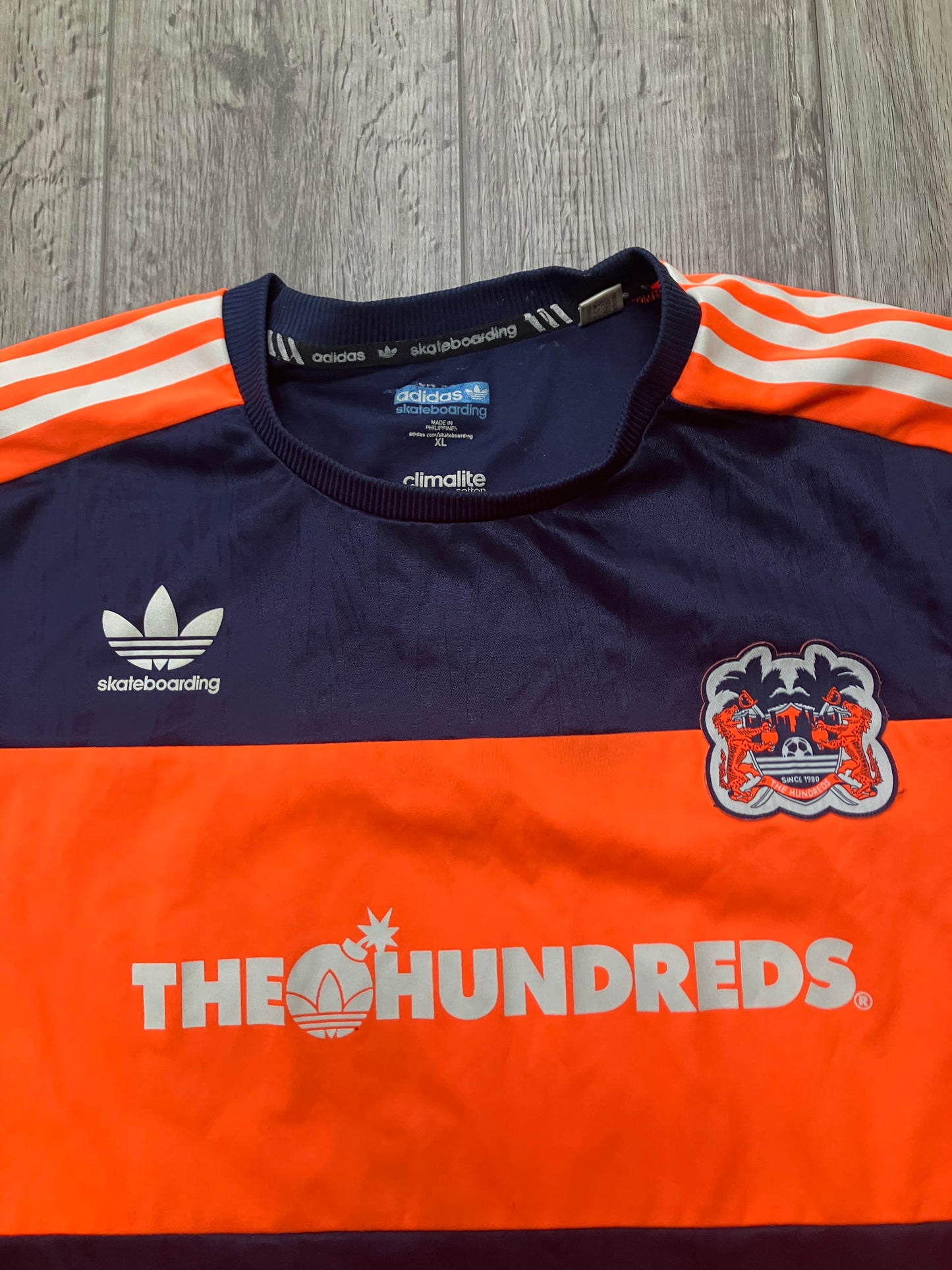 The Hundreds Adidas Skateboarding Jersey Size XL