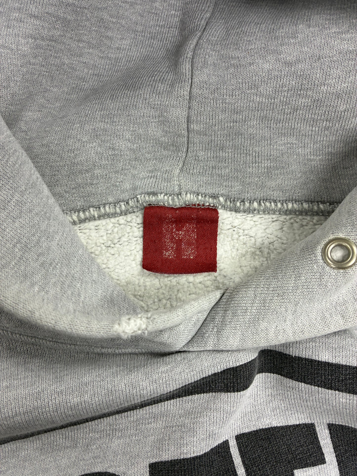 S - Grey Hysteric Glamour Relieves Tension Pullover Hoodie