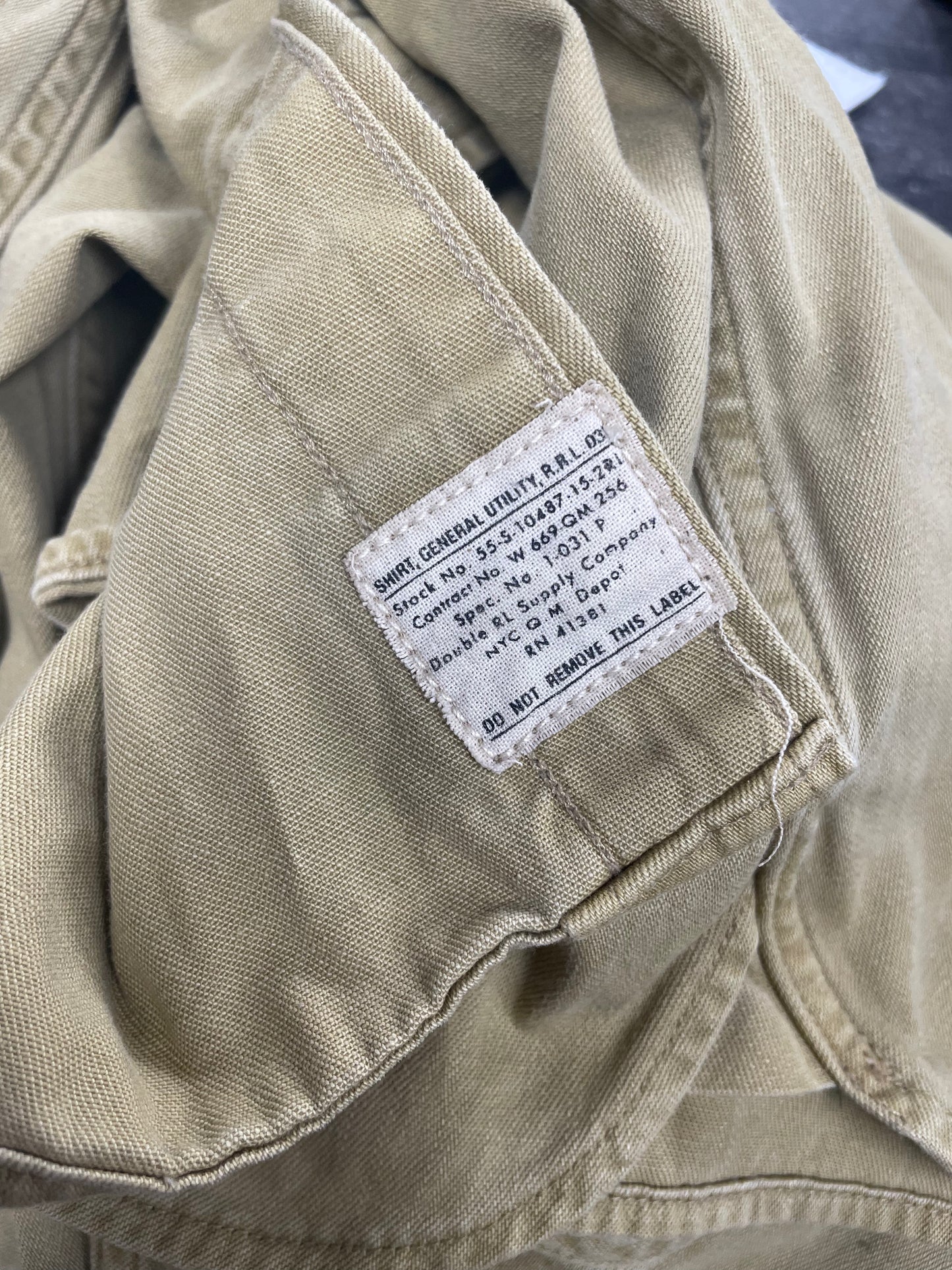 S-RRL Twill Officer’s Workshirt