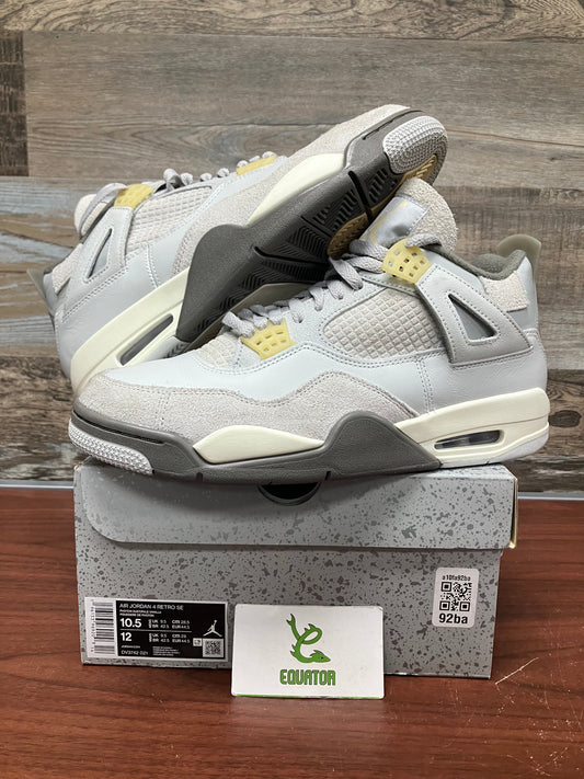 Jordan 4 Retro SE Craft Photon Dust Size 10.5