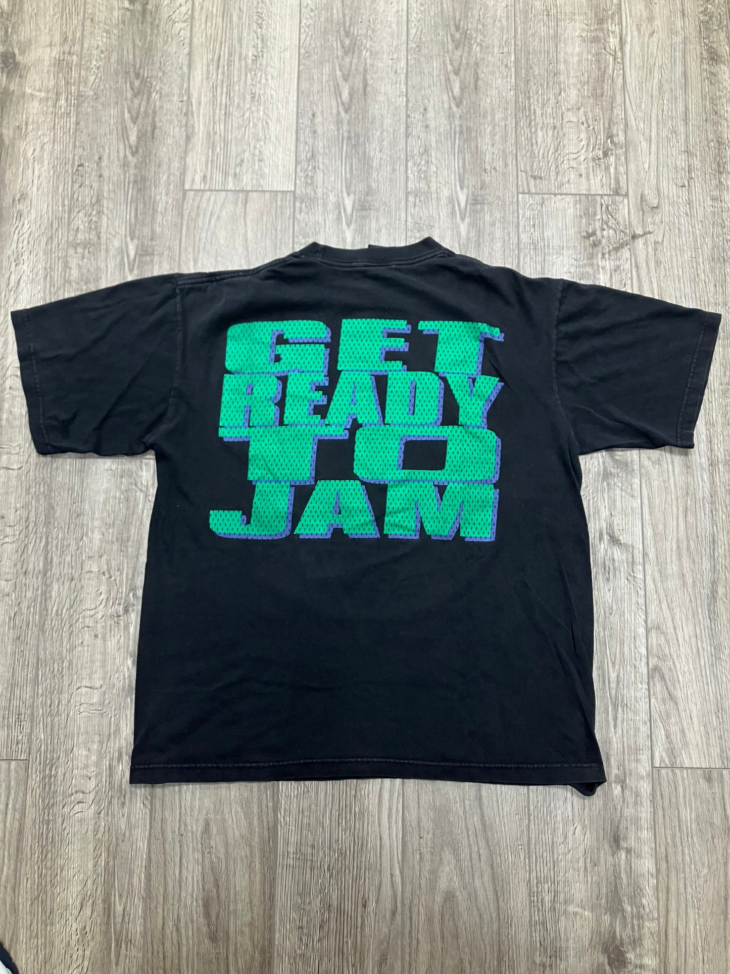 Vintage Space Jam “Get Ready to Jam” Tee Size L