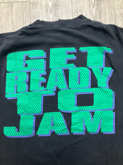 Vintage Space Jam “Get Ready to Jam” Tee Size L