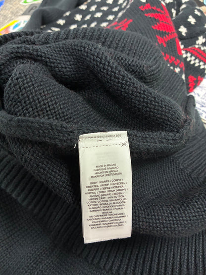 M - Polo Ralph Lauren Reindeer Snowflake Cashmere-Blend Sweater