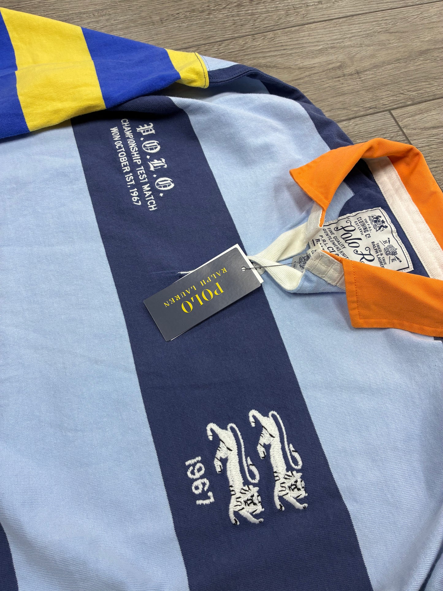Polo Ralph Lauren Vintage Fit Striped Jersey Rugby