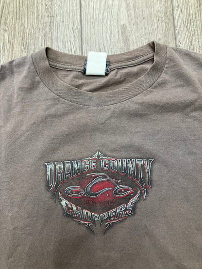 Orange County Choppers Grey Long Sleeve Size M