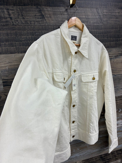 XL - Double RL RRL Keaton Navajo Pattern Linen Trucker Jacket