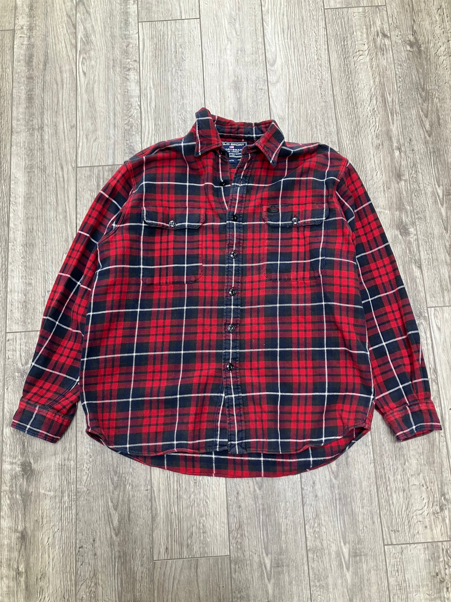 L-Polo Sportman Flannel Button up