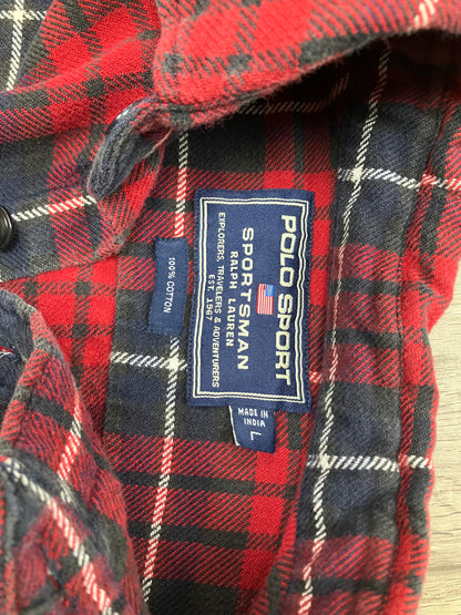 L-Polo Sportman Flannel Button up