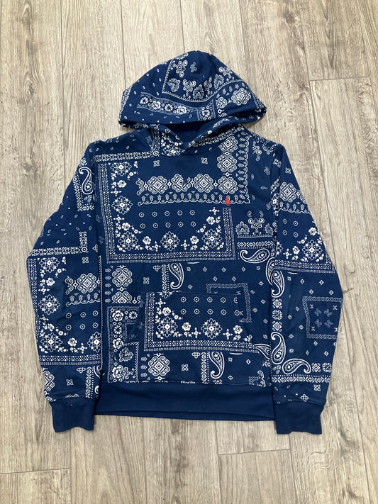 Polo Ralph Lauren Paisley Hoodie Size Youth XL