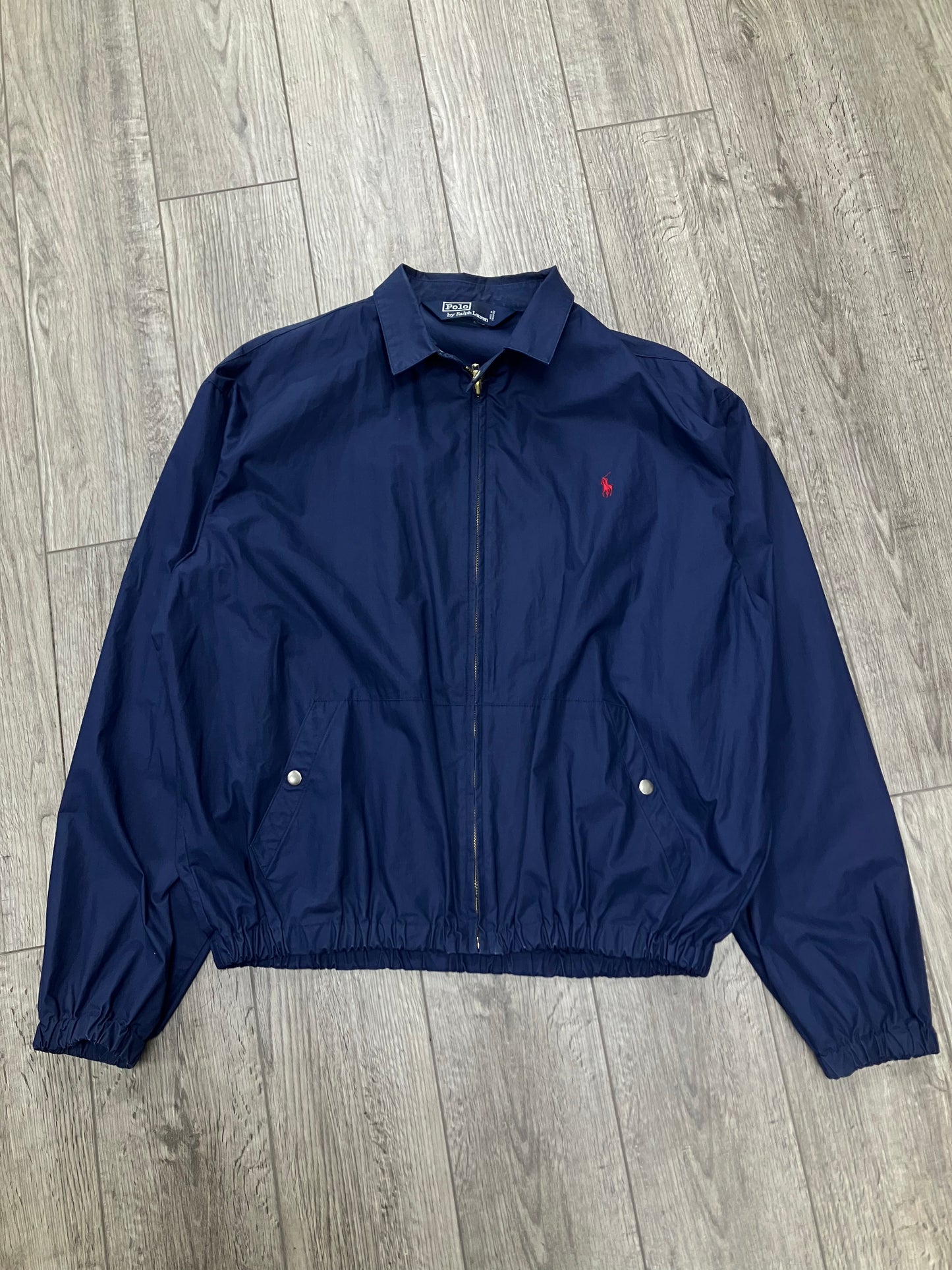 M/L-Polo Ralph Lauren Navy Zip Up